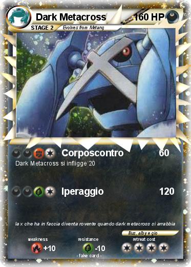 Pokemon Dark Metacross