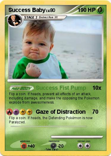 Pokemon Success Baby