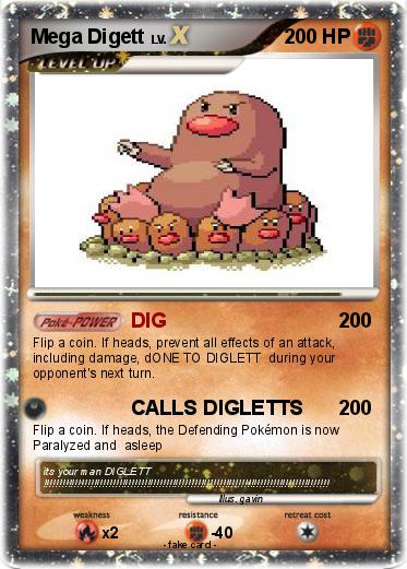 Pokemon Mega Digett