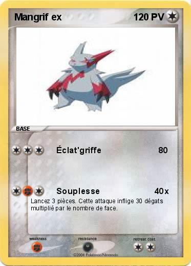 Pokemon Mangrif ex