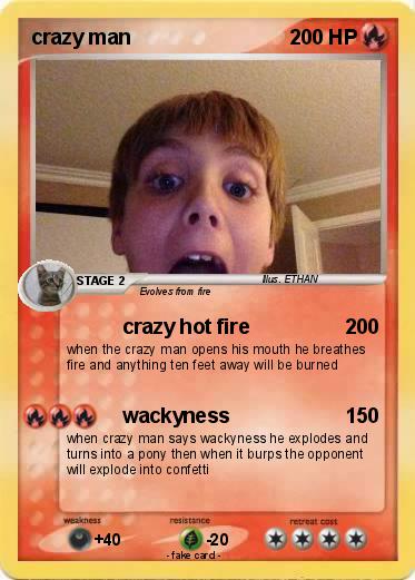 Pokemon crazy man