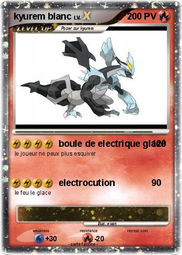 Pokemon kyurem blanc