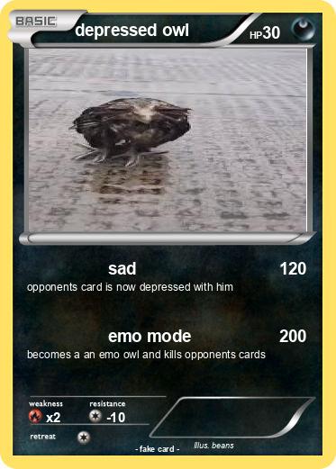 Pokemon depressed owl