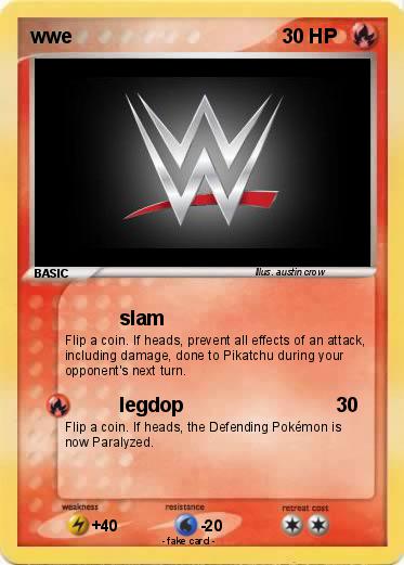 Pokemon wwe