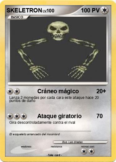 Pokemon SKELETRON