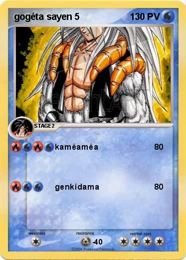 Pokemon gogéta sayen 5