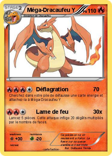 Pokemon Méga-Dracaufeu Y