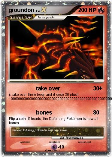 Pokemon groundon