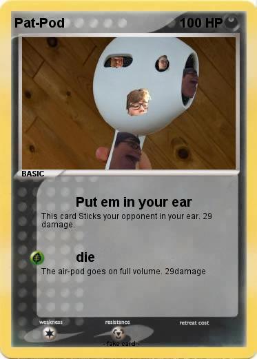 Pokemon Pat-Pod