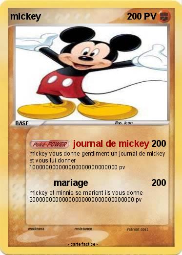 Pokemon mickey