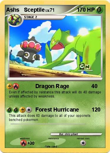 Pokemon Ashs   Sceptile