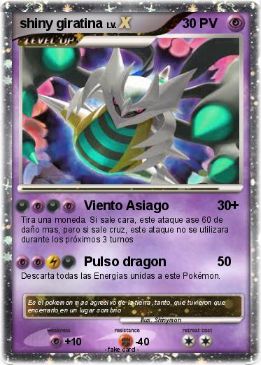 Pokemon shiny giratina