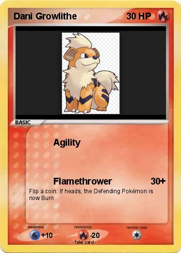 Pokemon Dani Growlithe