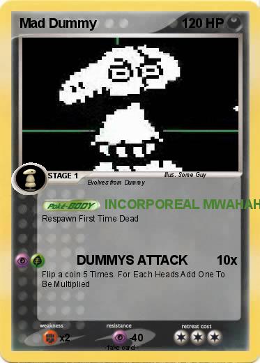 Pokemon Mad Dummy