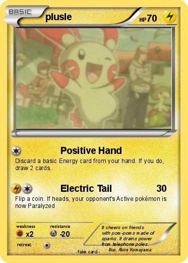 Pokemon plusle