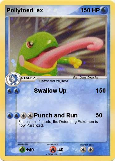 Pokemon Pollytoed  ex