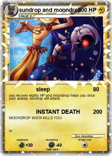 Pokemon sundrop and moondrop