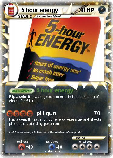 Pokemon 5 hour energy