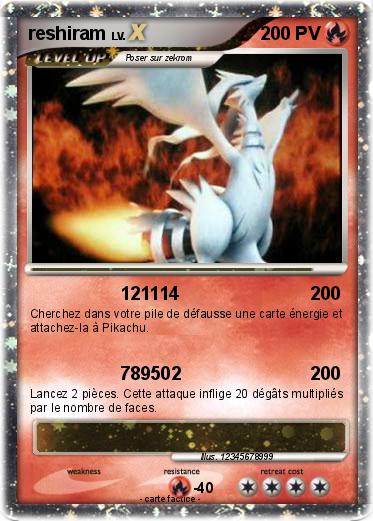 Pokemon reshiram