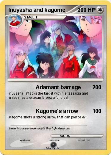 Pokemon Inuyasha and kagome