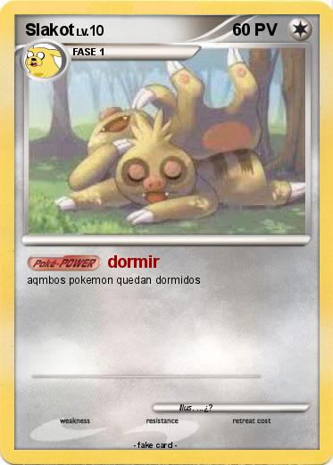 Pokemon Slakot