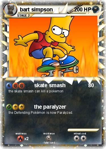 Pokemon bart simpson