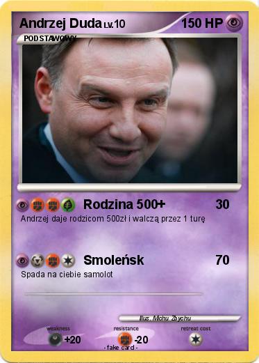 Pokemon Andrzej Duda
