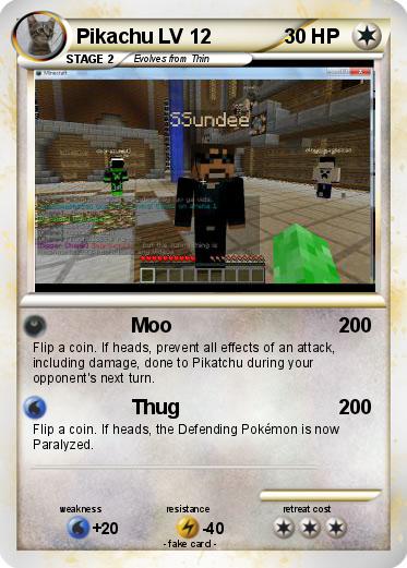 Pokemon Pikachu LV 12