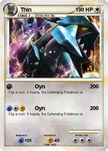Pokemon Thin