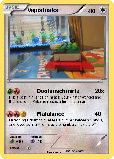 Pokemon Vaporinator
