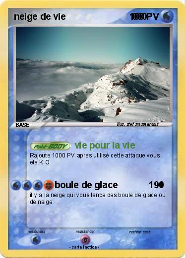 Pokemon neige de vie                          000