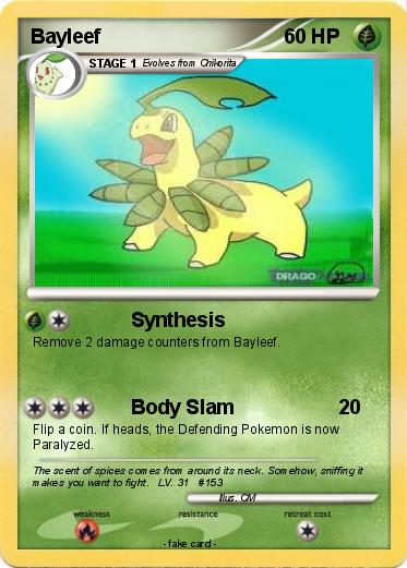 Pokemon Bayleef
