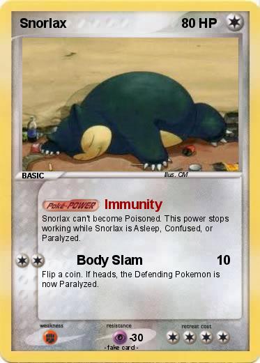 Pokemon Snorlax