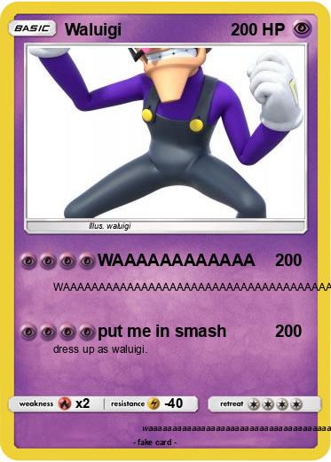 Pokemon Waluigi