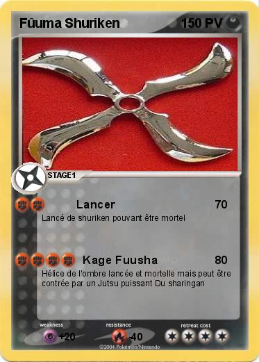 Pokemon Fûuma Shuriken