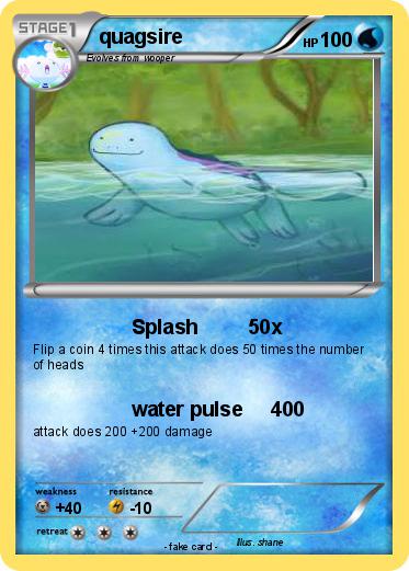 Pokemon quagsire