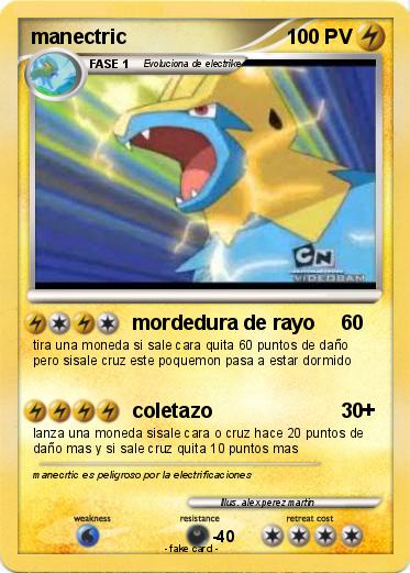 Pokemon manectric