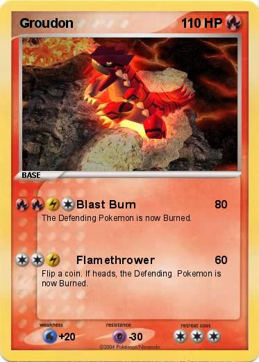 Pokemon Groudon 