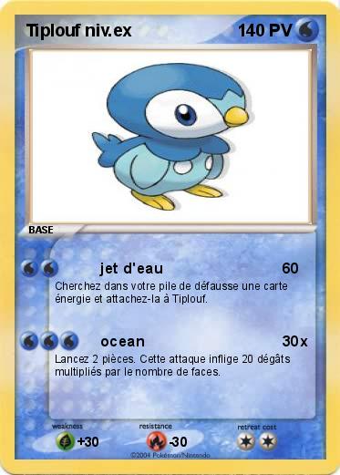 Pokemon Tiplouf niv.ex