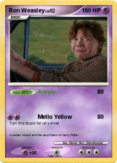 Pokemon Ron Weasley