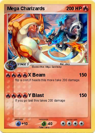 Pokemon Mega Charizards