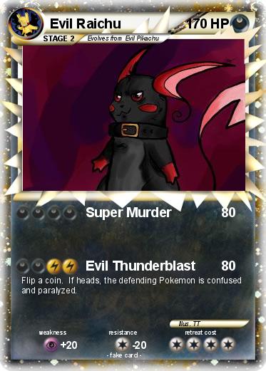 Pokemon Evil Raichu