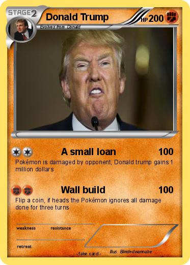 Pokemon Donald Trump