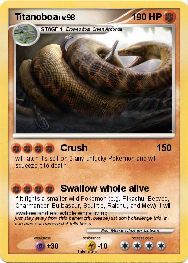 Pokemon Titanoboa