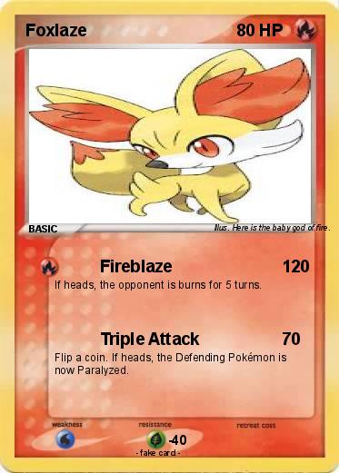 Pokemon Foxlaze