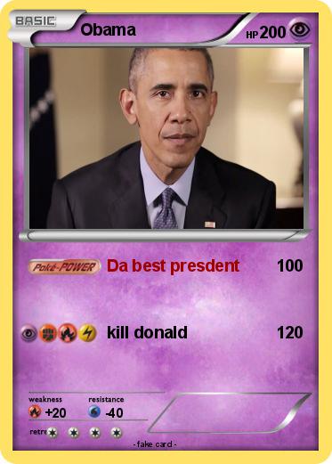 Pokemon Obama