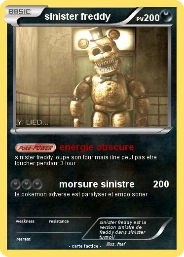 Pokemon sinister freddy