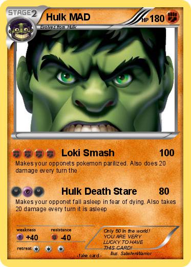 Pokemon Hulk MAD