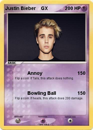 Pokemon Justin Bieber    GX