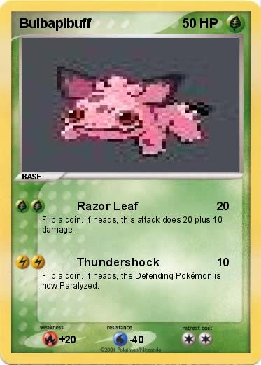 Pokemon Bulbapibuff